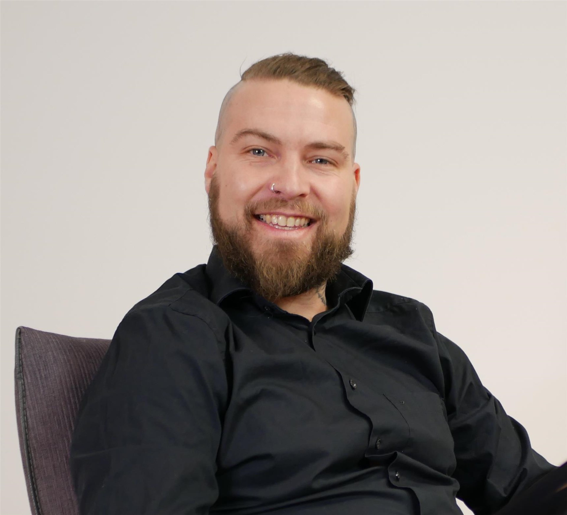 ein Mann im Porträt